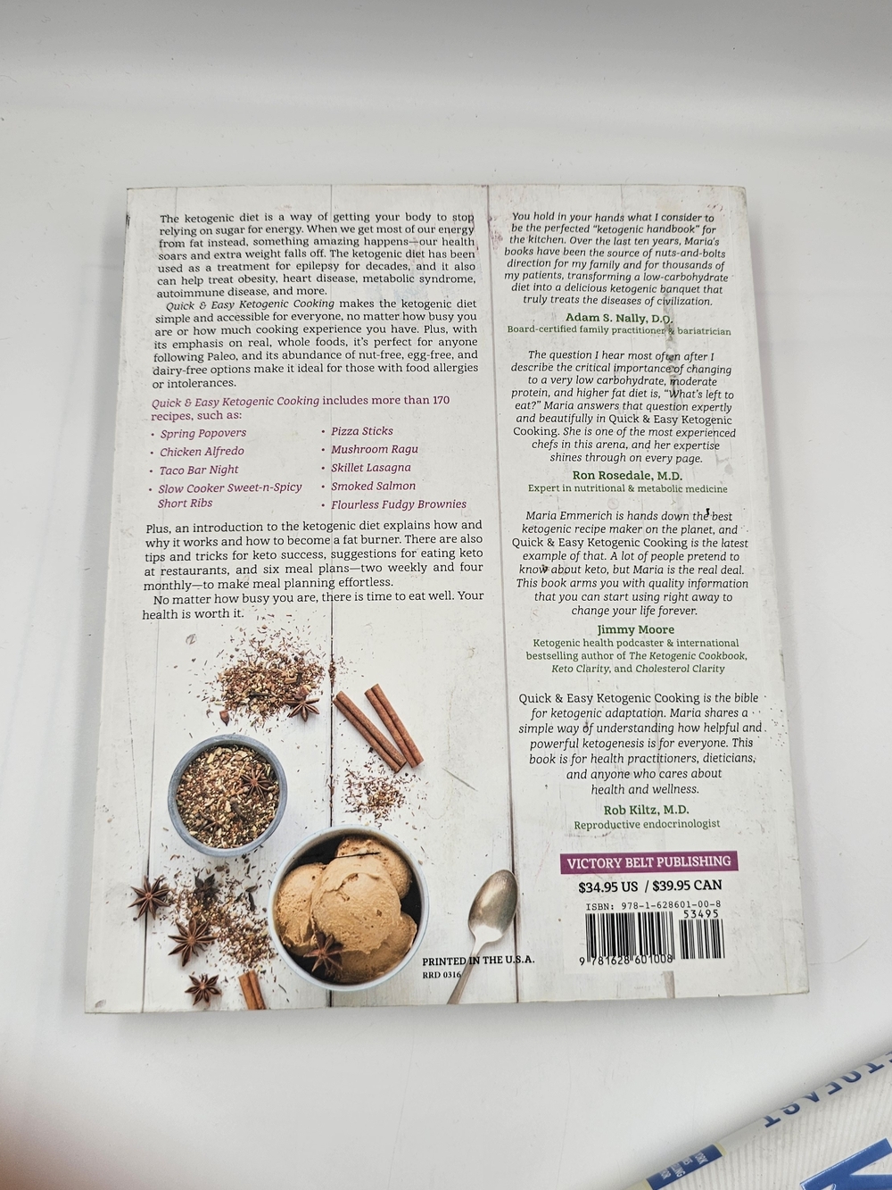 Ketogenic Cooking & KetoFast Cookbook Bundle - White, Blue, Purple - Picture 7 of 8
